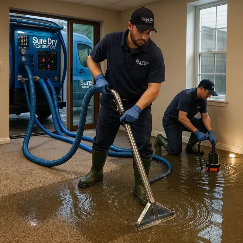 Water Extraction and Removal process in Cottage Grove, OR
